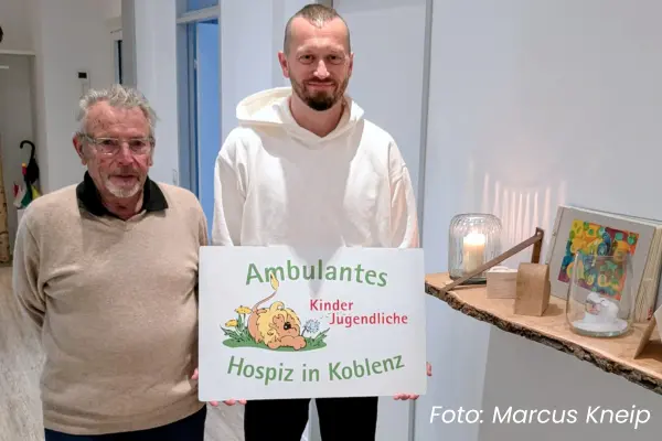 Spendenübergabe Kinder- und Jugendhospiz Koblenz